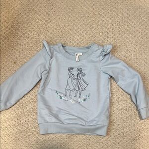 Janie and Jack Light Blue Disney Sweatshirt